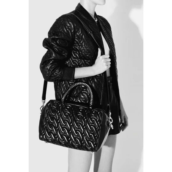 REBECCA MINKOFF Puff Chain Quilt Satchel - Picture 1 of 11